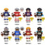 Football Team Figure Building Blocks