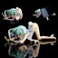 Anime Beauty Girl Lying Posture Cell Phone Bracket