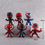 Superheroes Cute Figures 6pcs