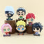 Naruto Sitting Position Cute Figures 6pcs