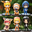 Naruto Fashionable Attire Cute Figures 6pcs