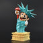 Super Mario COS Statue of Liberty Ornament