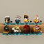 One Piece Pirate Ship Cute Ornament 8pcs