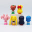 Sailor Moon Sitting Position Cute Ornament 6pcs