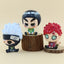 Naruto Sitting Position Cute Figures 6pcs