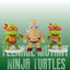 Teenage Mutant Ninja Turtles Cute Ornaments 5pcs