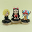 One Piece Straw Hat Pirates Cute Ornament 6pcs