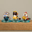 One Piece Pirate Ship Cute Ornament 8pcs