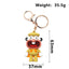 Game Pizza Tower Cute Keychain