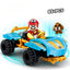 Super Mario Kart Figure Building Blocks 4pcs