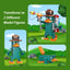 Phineas And Ferb Perry The Platypus Figure Building Blocks