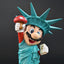 Super Mario COS Statue of Liberty Ornament