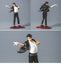 King Of POP Michael Jackson Classic Action Commemorative Ornaments 5pcs