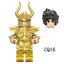 Saint Seiya Gold Saints Figure Building Blocks