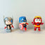 Superhero Crayon Shin-chan Cute Ornament 6pcs