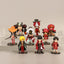 One Piece Straw Hat Pirates Cute Ornament 9pcs