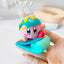 Kirby Summer Beach Activities Cute Ornaments 6pcs