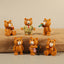 Ted Cute Figures 6pcs