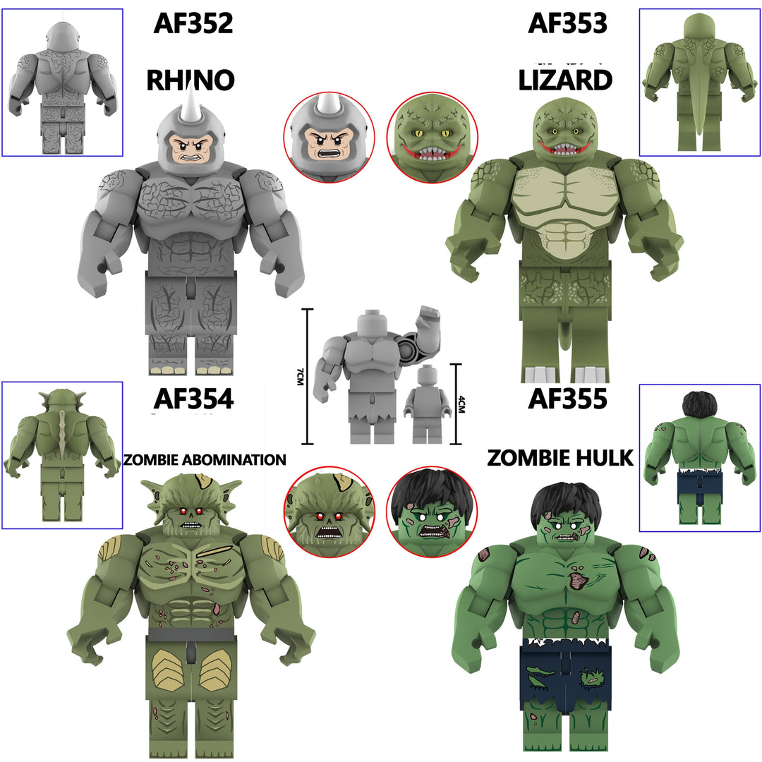 2025 New Superhero Figure Building Blocks