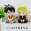 One Piece Straw Hat Pirates Sitting Position Cute Figure