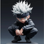 Jujutsu Kaisen Satoru Gojo Cute Figure