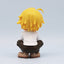 One Piece Straw Hat Pirates Sitting Position Cute Figures