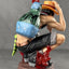 One Piece Portgas·D· Ace Squatting Position Statue