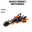 MOC Ghost Rider's Motorcycle Figure Building Blocks