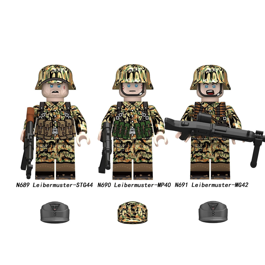 2025 New Military Soldier Series Figure Building Blocks