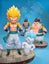 Dragon Ball Z Gotenks Scenes Statue