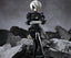 Nier Replicant 2B Sitting Position Figure