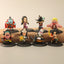 One Piece Cute Figures 8pcs