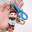 Legendary Football Players Cute Keychain