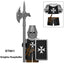 2025 New Middle Ages Knights Hospitaller Figure Building Blocks