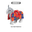 2025 New Middle Ages War Horse Figure Building Blocks