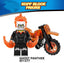 Superhero Ghost Rider Figure Building Blocks