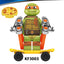 New Teenage Mutant Ninja Turtles Figure Building Blocks