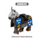 2025 New Middle Ages War Horse Figure Building Blocks