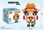 One Piece Micro-Particle Figure Building Blocks