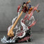 One Piece Luffy Fight Scene Statue