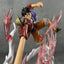 One Piece Luffy Fight Scene Statue