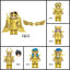 Saint Seiya Gold Saints Figure Building Blocks