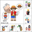 2025 New One Piece Figure Building Blocks