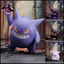 Pokemon Gengar Shadow Ball Figure