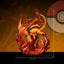 Pokemon Charizard Skill Scene Statue