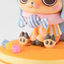 One Piece 15th Anniversary Chopper Ice Cream Cake Cute Figure