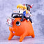 Chainsaw Man Riding Pochita Figure