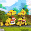 Pokemon Pika Car Building Blocks